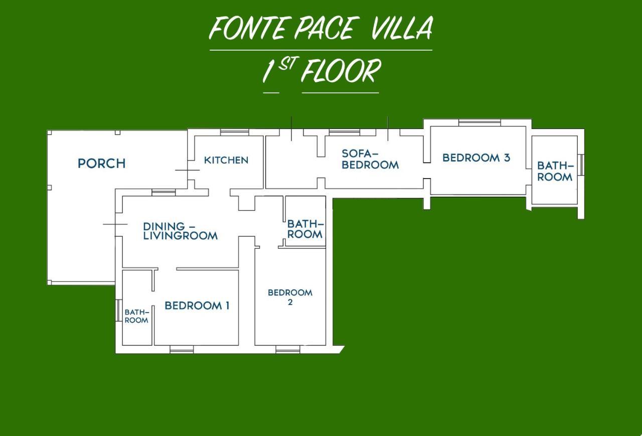 Fonte Pace Luxury Villa - a Fontanaro Property Paciano Exterior foto